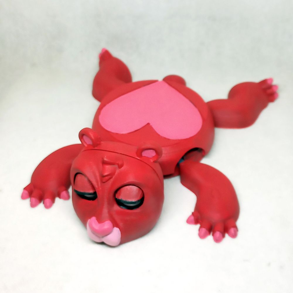 图片[4]-泰迪熊杯垫-3D合纵社-3D打印模型STL格式3mf格式免费下载！