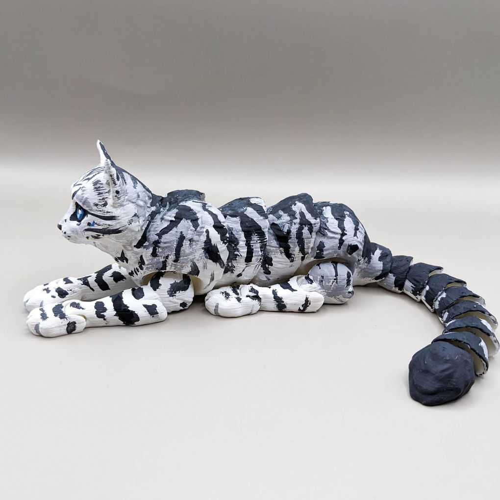 图片[2]-花猫 老虎猫 Kekreations- Cat-3D合纵社-3D打印模型STL格式3mf格式免费下载！