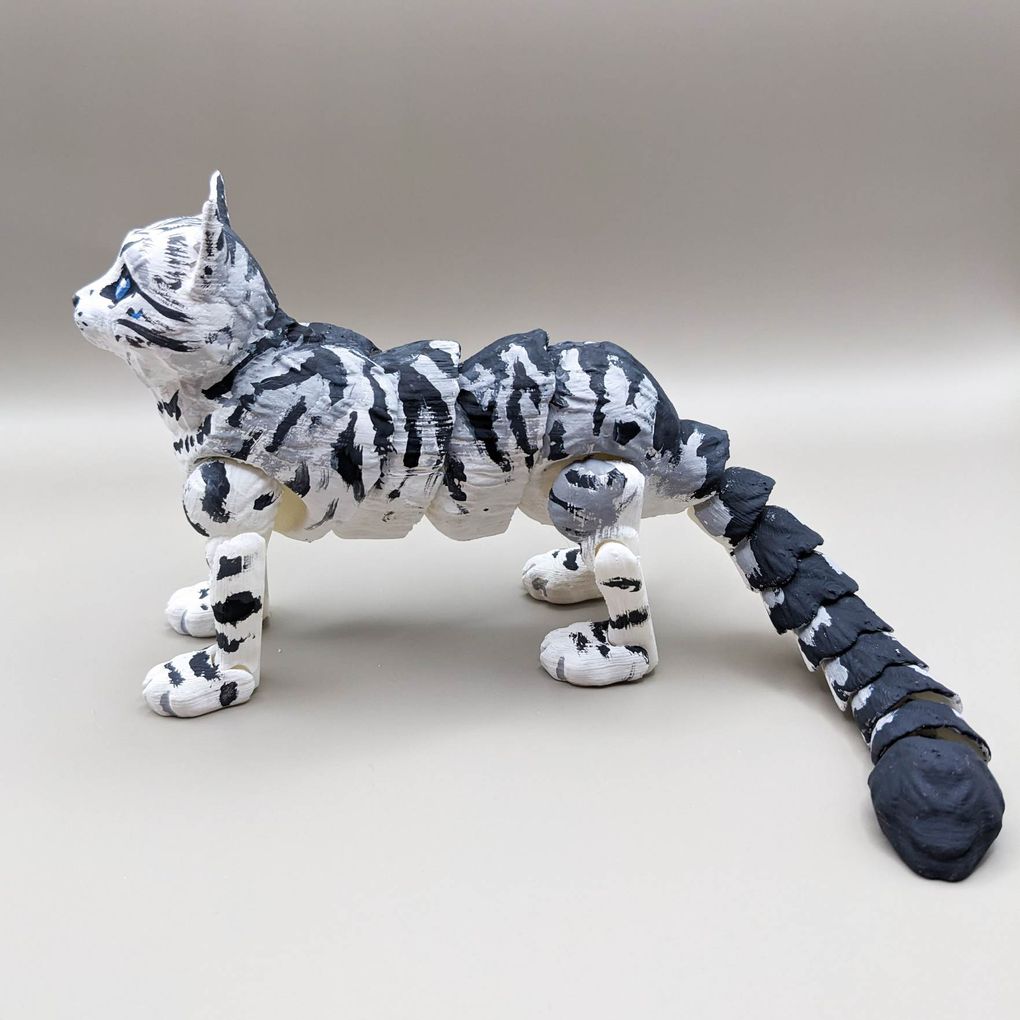 图片[3]-花猫 老虎猫 Kekreations- Cat-3D合纵社-3D打印模型STL格式3mf格式免费下载！