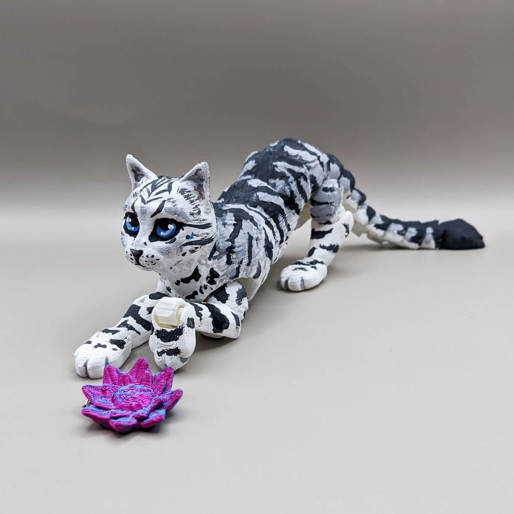 图片[4]-花猫 老虎猫 Kekreations- Cat-3D合纵社-3D打印模型STL格式3mf格式免费下载！