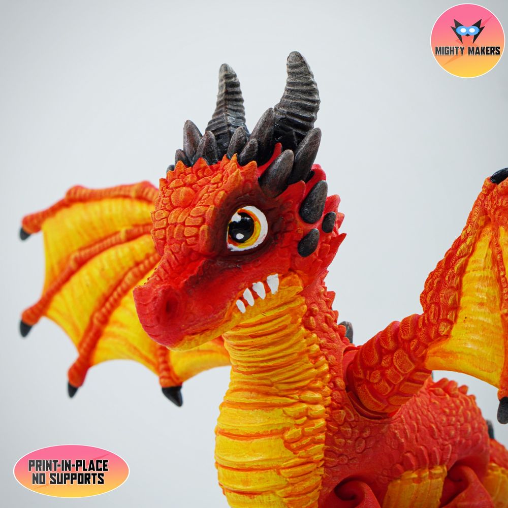 图片[4]-火焰龙-3D合纵社-3D打印模型STL格式3mf格式免费下载！