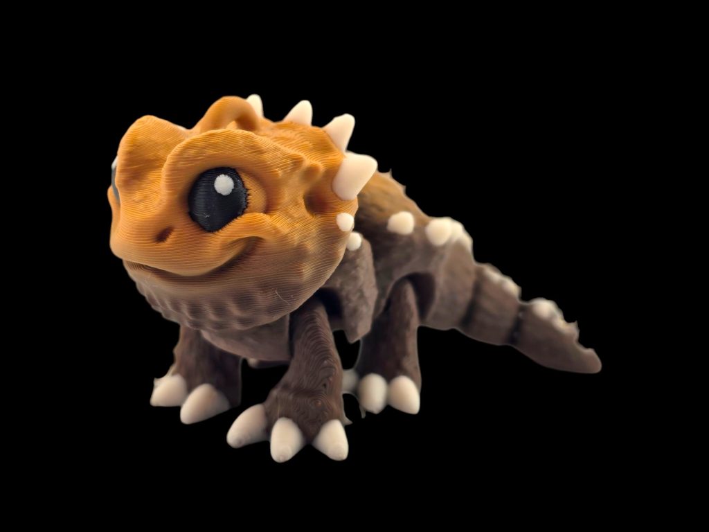 图片[2]-胡秀龙-BeardedDragon_Chibi-3D合纵社-3D打印模型STL格式3mf格式免费下载！