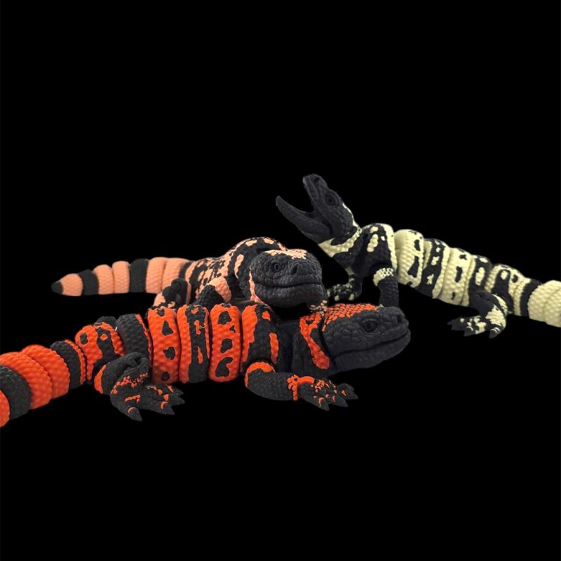 希拉毒蜥-3D合纵社-3D打印模型STL格式3mf格式免费下载！