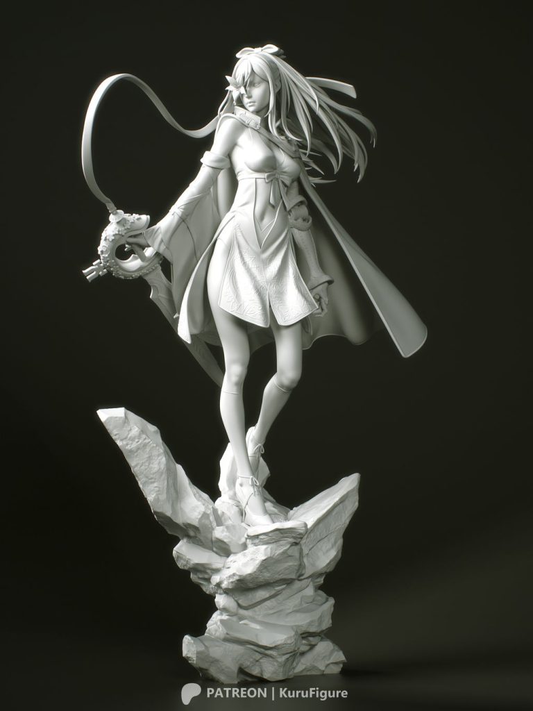 图片[4]-【龙背上的骑兵】zero-3D合纵社-3D打印模型STL格式3mf格式免费下载！