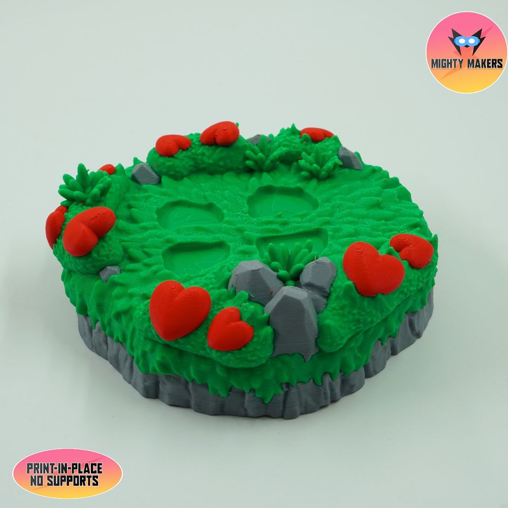 图片[2]-爱心龙 MightyMakers- Flexi Valentine Dragon @Print3DWorld-3D合纵社-3D打印模型STL格式3mf格式免费下载！