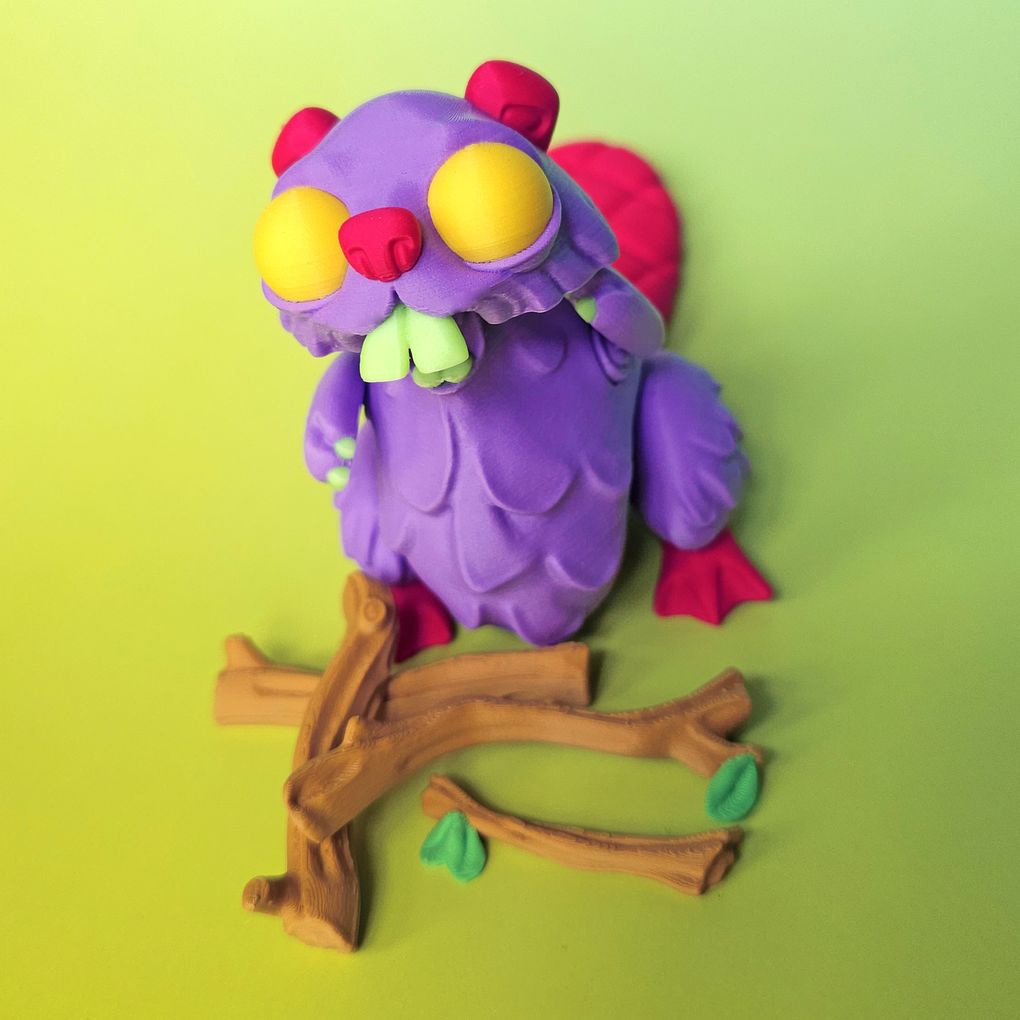 图片[3]-【恐怖系列】10.海狸-3D合纵社-3D打印模型STL格式3mf格式免费下载！