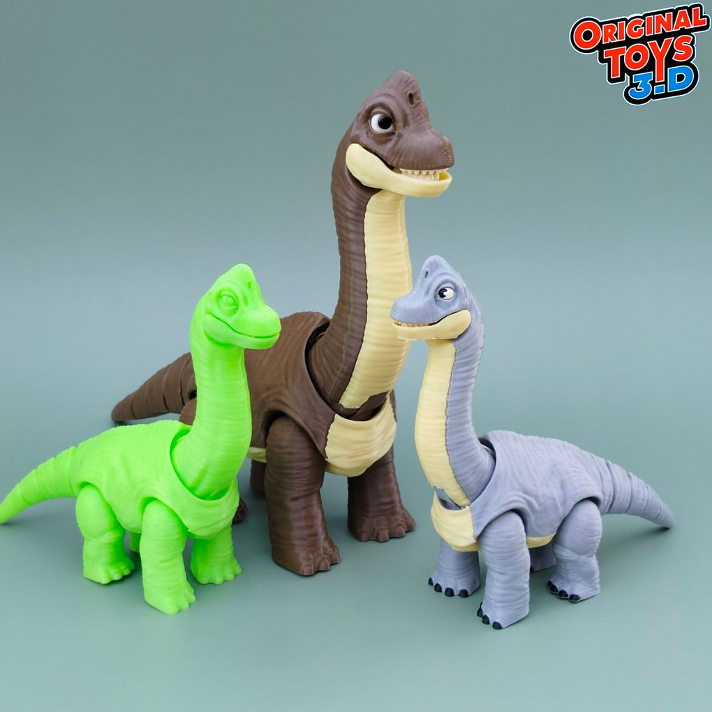 图片[3]-巴拉奇奥龙 OriginalToys3D- Brachiosaurus Flexi @Print3DWorld-3D合纵社-3D打印模型STL格式3mf格式免费下载！