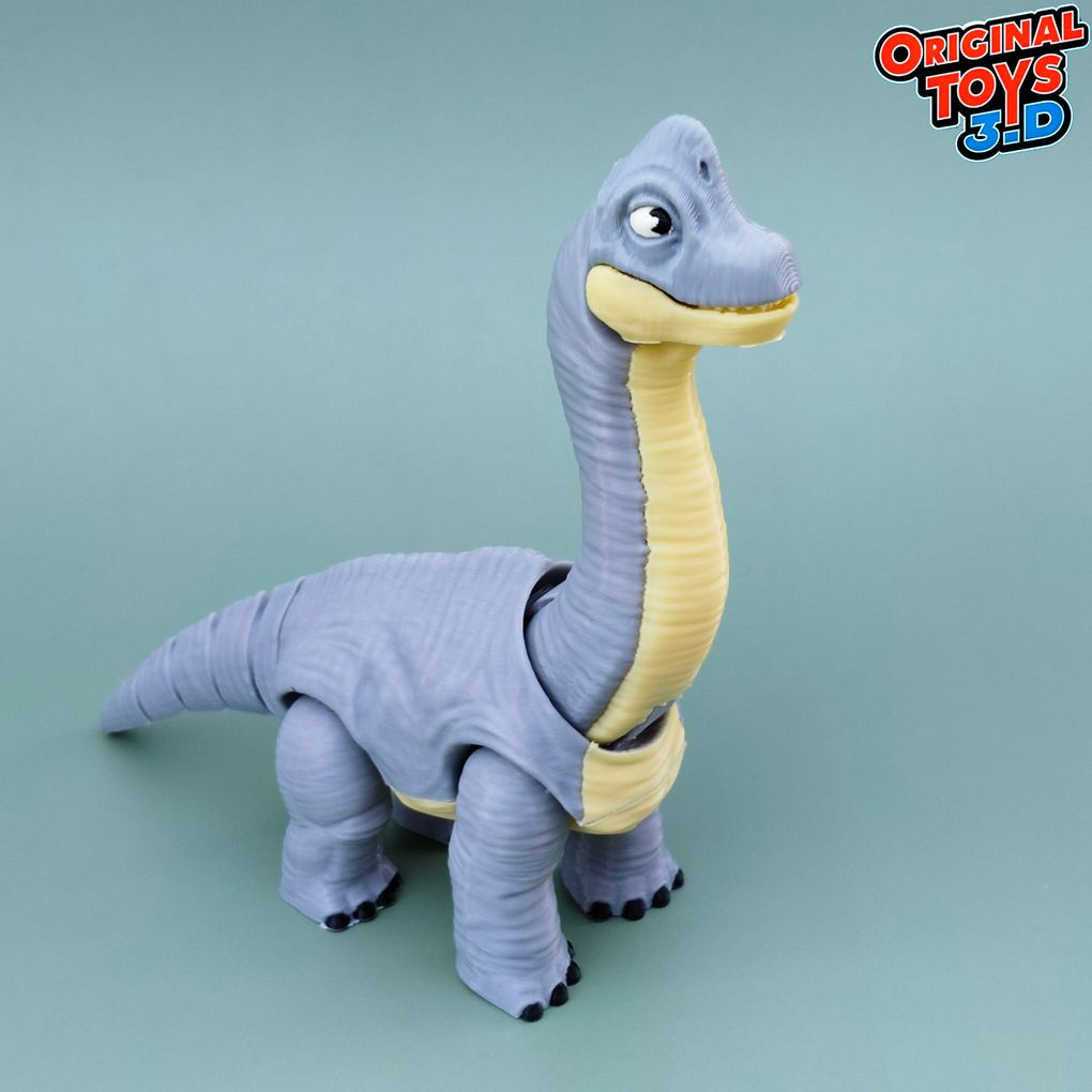 图片[4]-巴拉奇奥龙 OriginalToys3D- Brachiosaurus Flexi @Print3DWorld-3D合纵社-3D打印模型STL格式3mf格式免费下载！