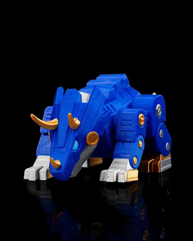 三角龙机器人 TriceraBOT-3D合纵社-3D打印模型STL格式3mf格式免费下载!