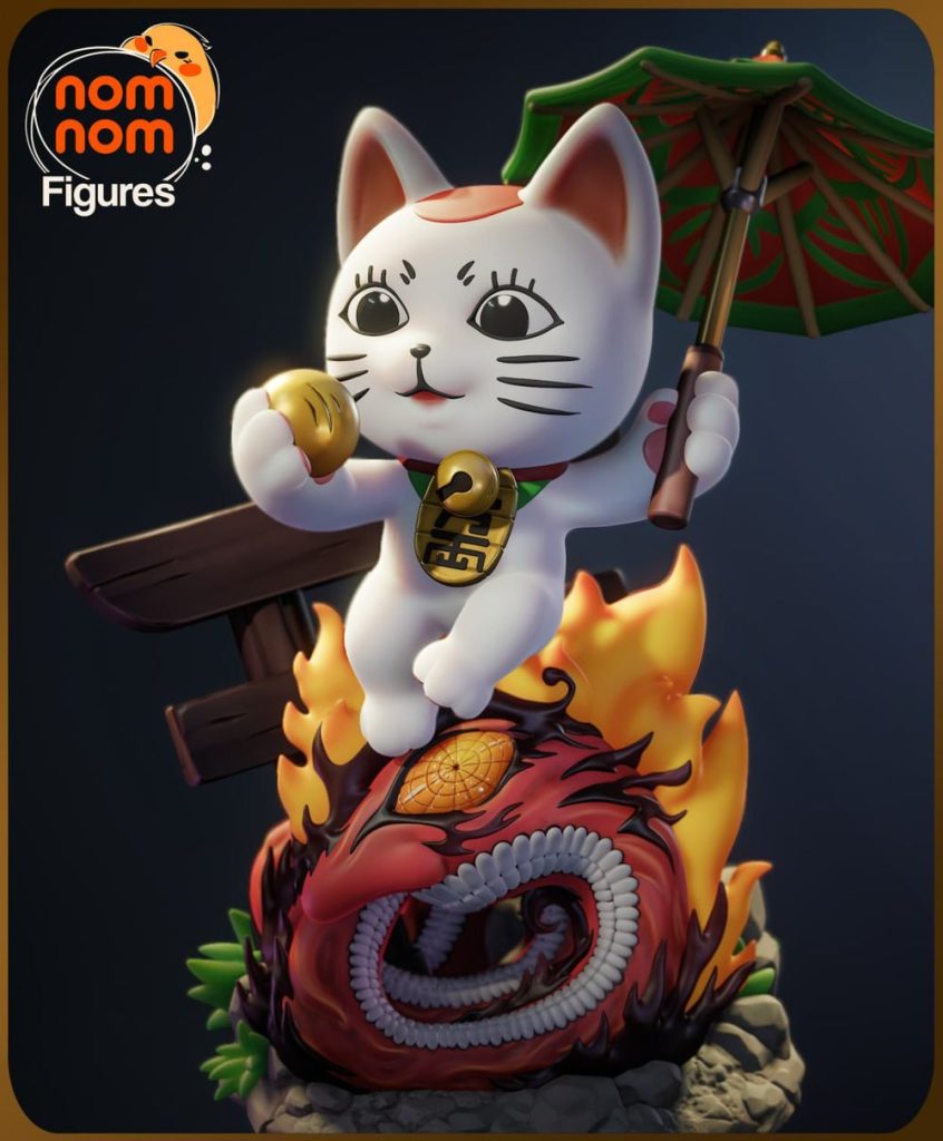 招财猫 奶奶猫 GrannyCat_Presupport@hehestl-3D合纵社-3D打印模型STL格式3mf格式免费下载！