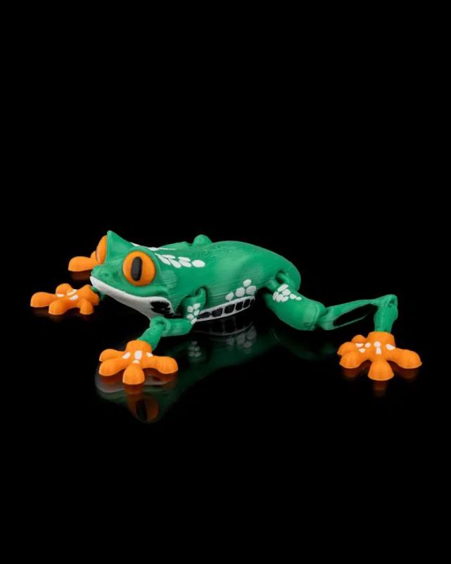 红眼树蛙-3D合纵社-3D打印模型STL格式3mf格式免费下载!