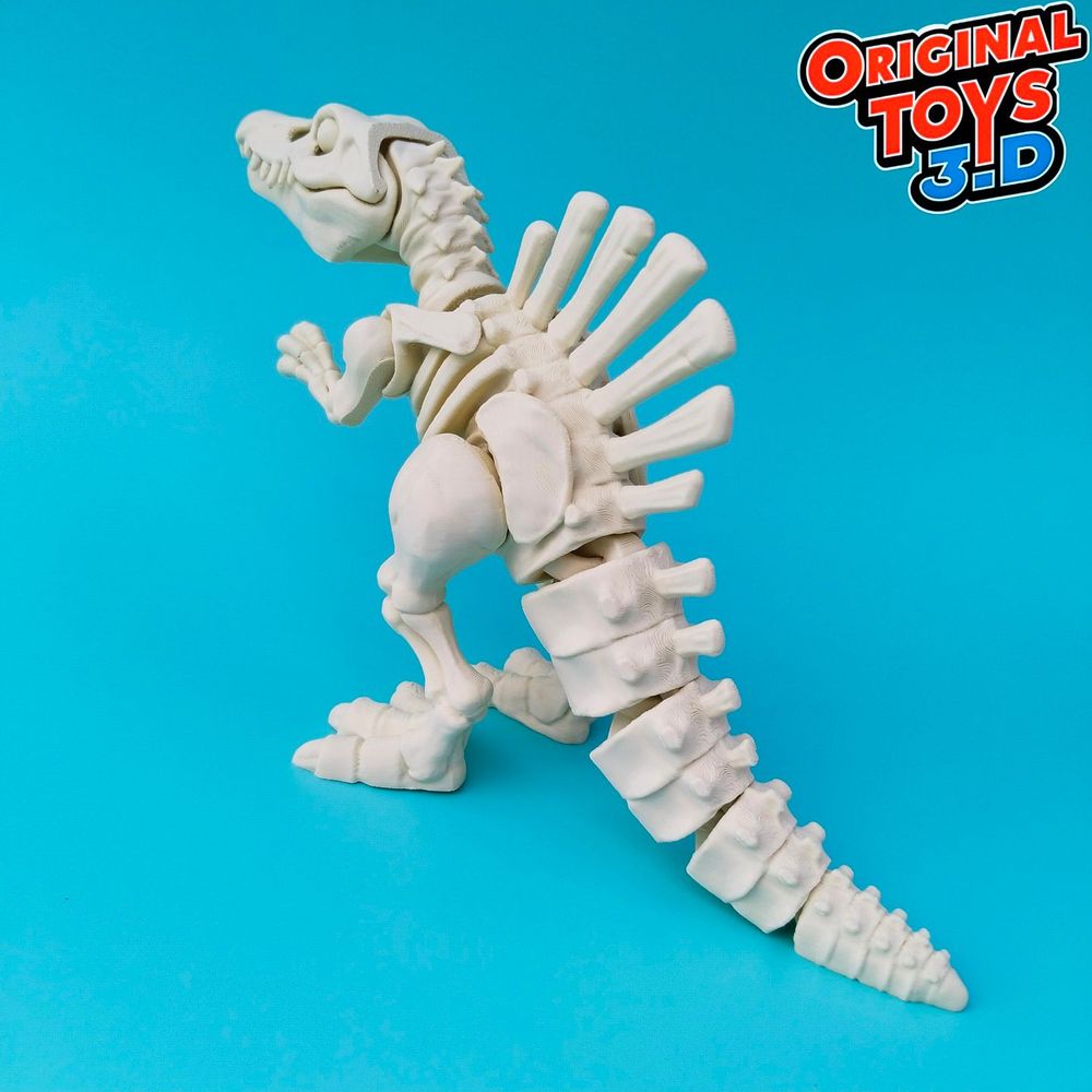 图片[2]-棘龙骨架 Original Toys 3D_Spinosaurus Skeleton Flexi-3D合纵社-3D打印模型STL格式3mf格式免费下载！