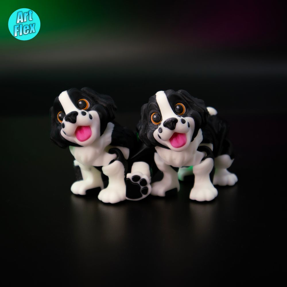 图片[2]-史宾格犬ArtFlex_Baby_Springer_Spaniel-3D合纵社-3D打印模型STL格式3mf格式免费下载！