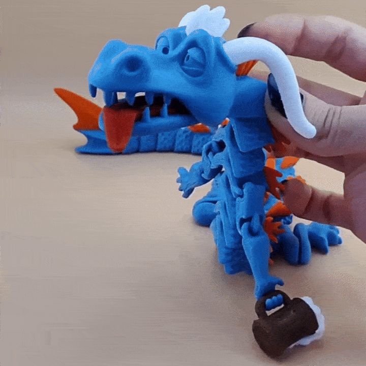 图片[3]-醉龙 DrunkDragon-3D合纵社-3D打印模型STL格式3mf格式免费下载！