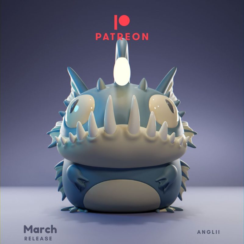 【格鲁皮怪物】Anglii-3D合纵社-3D打印模型STL格式3mf格式免费下载！