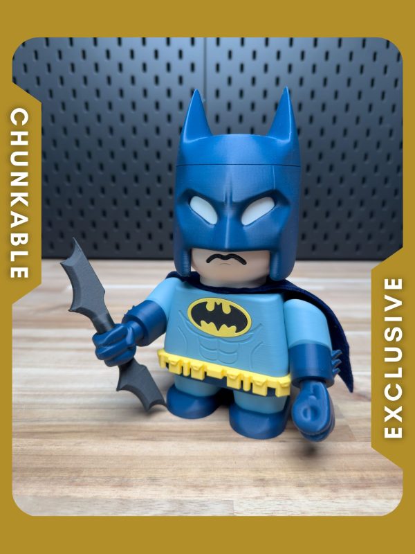 蝙蝠侠Batchunk Kit No Support No AMS No Glue-3D合纵社-3D打印模型STL格式3mf格式免费下载！