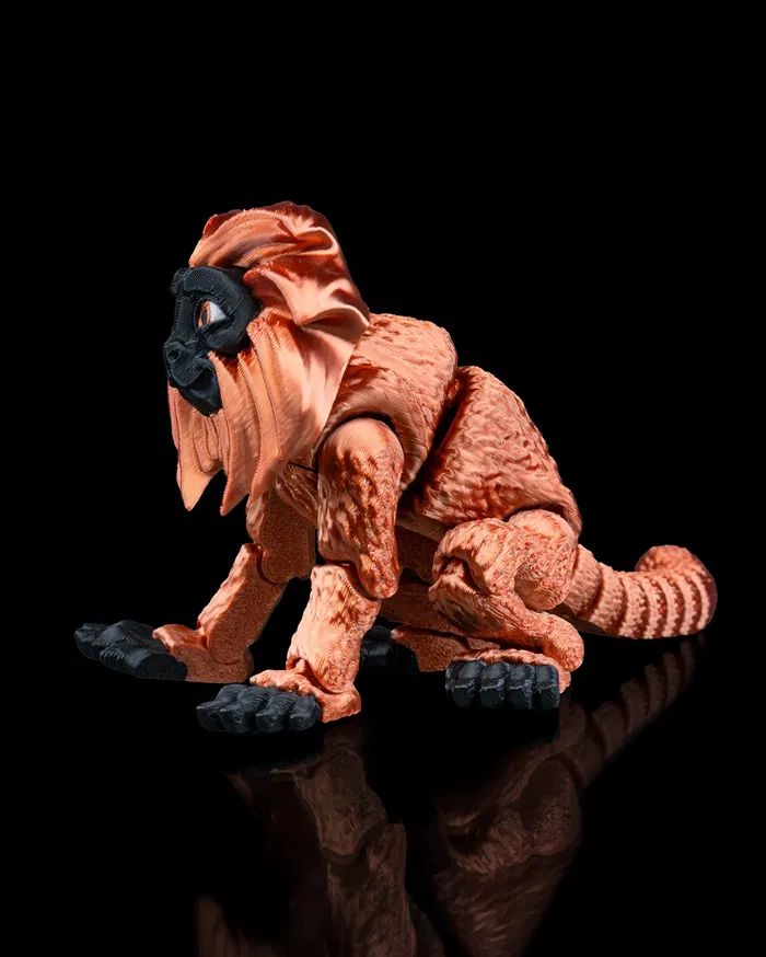 图片[2]-金狮面狨猴 Golden Lion Tamarin-3D合纵社-3D打印模型STL格式3mf格式免费下载！