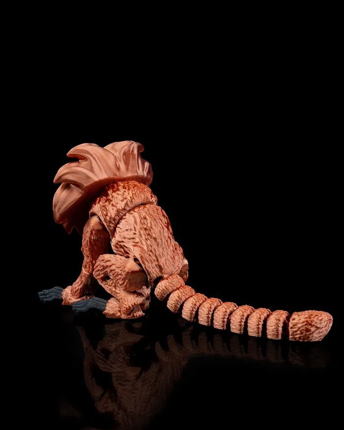 图片[3]-金狮面狨猴 Golden Lion Tamarin-3D合纵社-3D打印模型STL格式3mf格式免费下载！