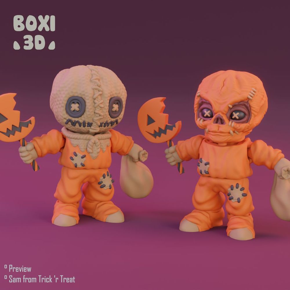 图片[5]-捣蛋鬼萨姆Boxi3D_Sam (Trick ‘r Treat)-3D合纵社-3D打印模型STL格式3mf格式免费下载！