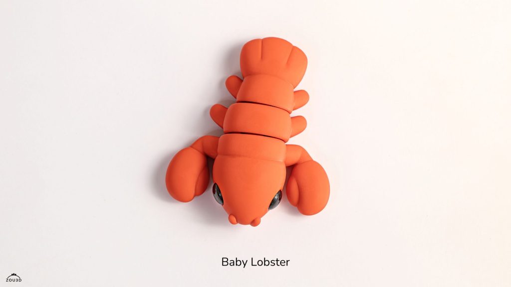 图片[3]-小龙虾Baby_Lobster-3D合纵社-3D打印模型STL格式3mf格式免费下载！