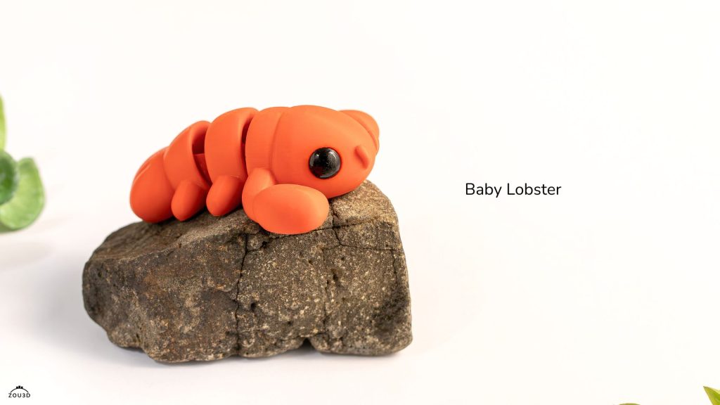 图片[2]-小龙虾Baby_Lobster-3D合纵社-3D打印模型STL格式3mf格式免费下载！