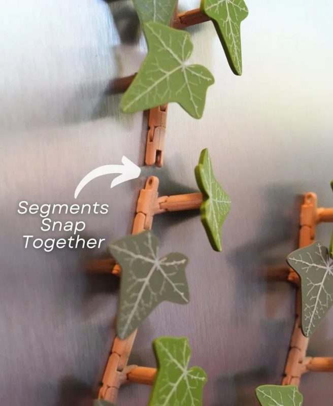 常春藤Magnetivy_English_Ivy_Fridge_Magnet_with_Articulating_Stems_Print-3D合纵社-3D打印模型STL格式3mf格式免费下载！