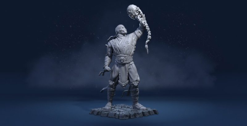 【真人快打】subzero 绝对零度-3D合纵社-3D打印模型STL格式3mf格式免费下载！