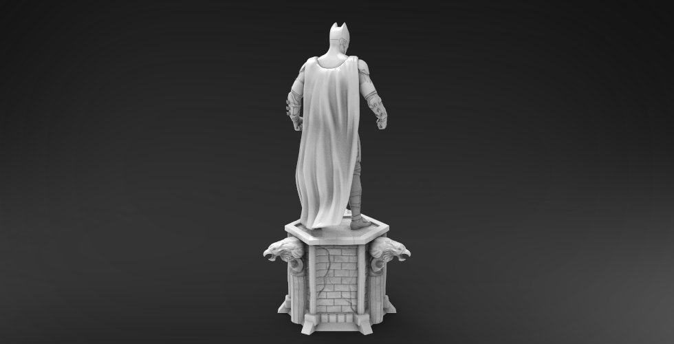 图片[2]-【DC英雄】Batman Figure 蝙蝠侠鹰台版-3D合纵社-3D打印模型STL格式3mf格式免费下载！