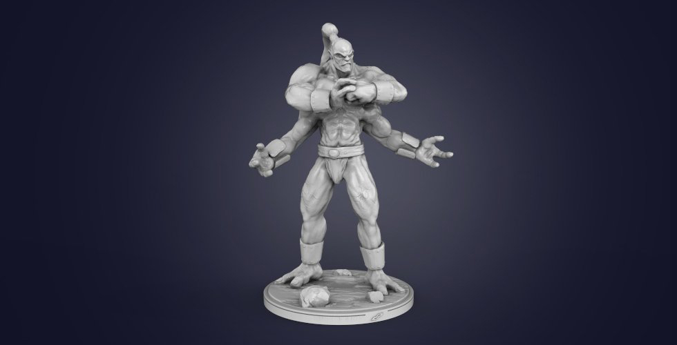 图片[3]-【真人快打】Goro 五郎-3D合纵社-3D打印模型STL格式3mf格式免费下载！