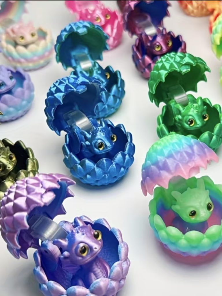 图片[4]-小龙幼崽和龙蛋-3D合纵社-3D打印模型STL格式3mf格式免费下载！