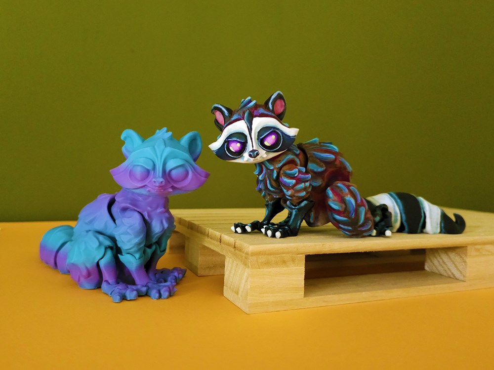 图片[2]-【恐怖系列】13.浣熊-3D合纵社-3D打印模型STL格式3mf格式免费下载！