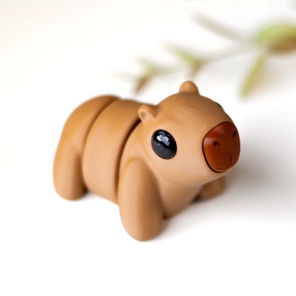 图片[2]-卡皮巴拉 钥匙链-3D合纵社-3D打印模型STL格式3mf格式免费下载！