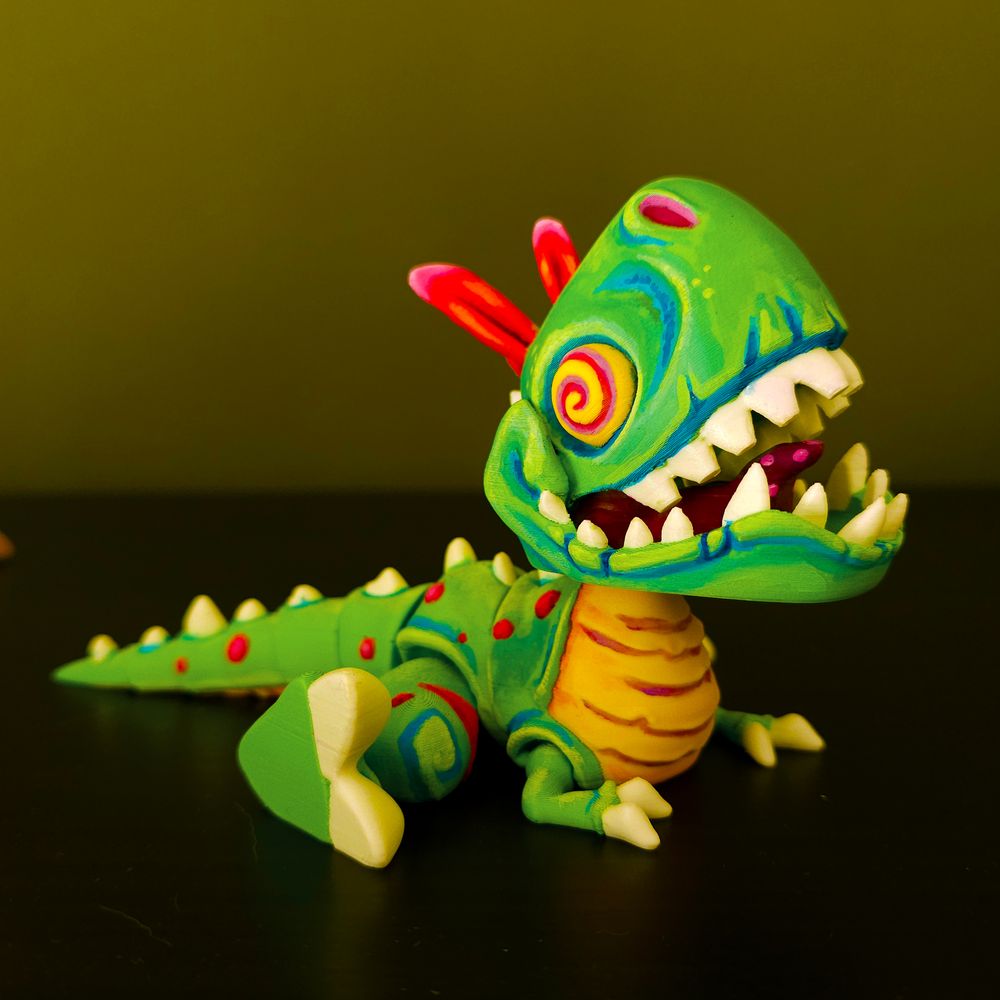 图片[2]-【恐怖系列】06.多色霸王-3D合纵社-3D打印模型STL格式3mf格式免费下载！