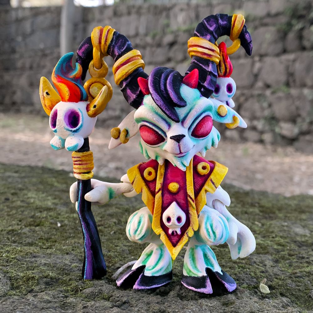 图片[4]-【恐怖系列】04.地狱山羊-3D合纵社-3D打印模型STL格式3mf格式免费下载！