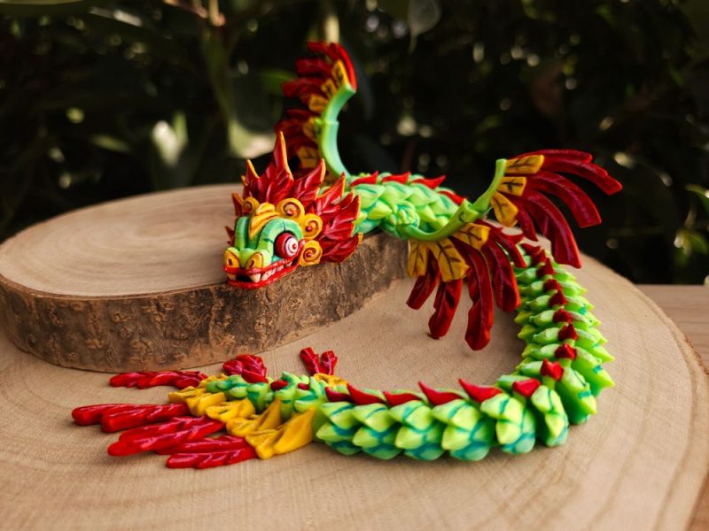 【恐怖系列】58.羽龙-3D合纵社-3D打印模型STL格式3mf格式免费下载!