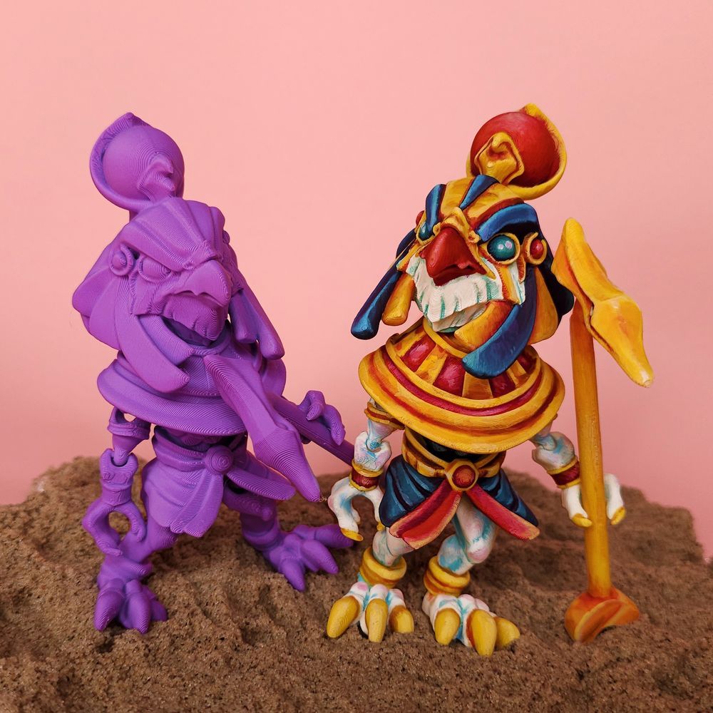 图片[3]-【恐怖系列】57.可爱的太阳神-3D合纵社-3D打印模型STL格式3mf格式免费下载！