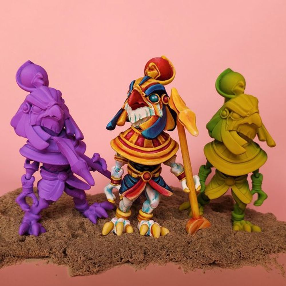 图片[2]-【恐怖系列】57.可爱的太阳神-3D合纵社-3D打印模型STL格式3mf格式免费下载！