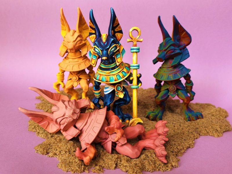 【恐怖系列】01.阿努比斯-3D合纵社-3D打印模型STL格式3mf格式免费下载!