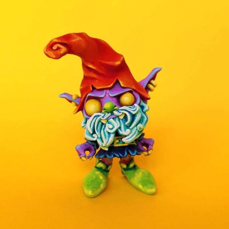 【恐怖系列】54.侏儒矮人-3D合纵社-3D打印模型STL格式3mf格式免费下载!