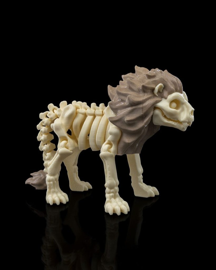 图片[4]-骷髅狮子 Skeleton Lion @Print3DWorld-3D合纵社-3D打印模型STL格式3mf格式免费下载！