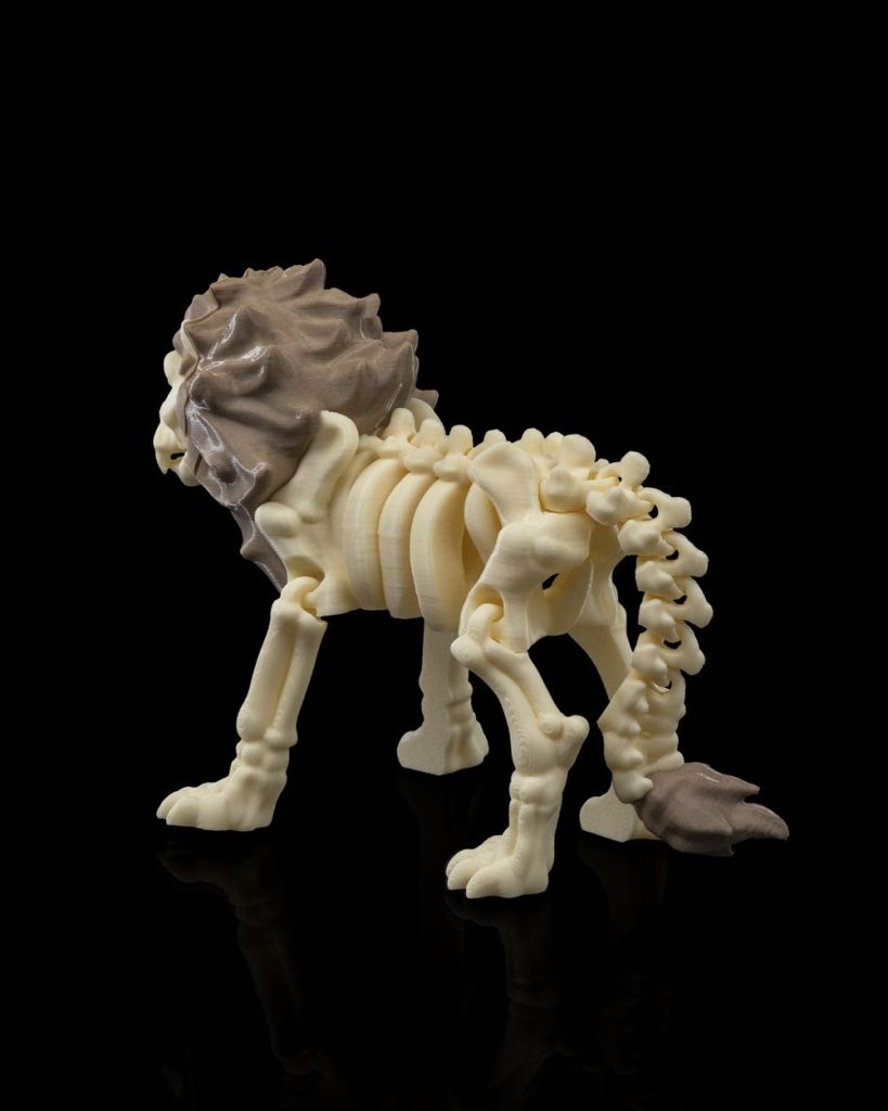 图片[3]-骷髅狮子 Skeleton Lion @Print3DWorld-3D合纵社-3D打印模型STL格式3mf格式免费下载！