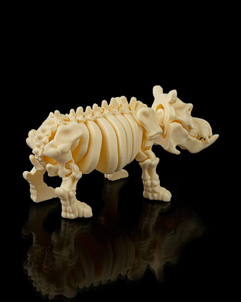 图片[2]-骷髅河马StlFlix- Skeleton Hippo-3D合纵社-3D打印模型STL格式3mf格式免费下载！