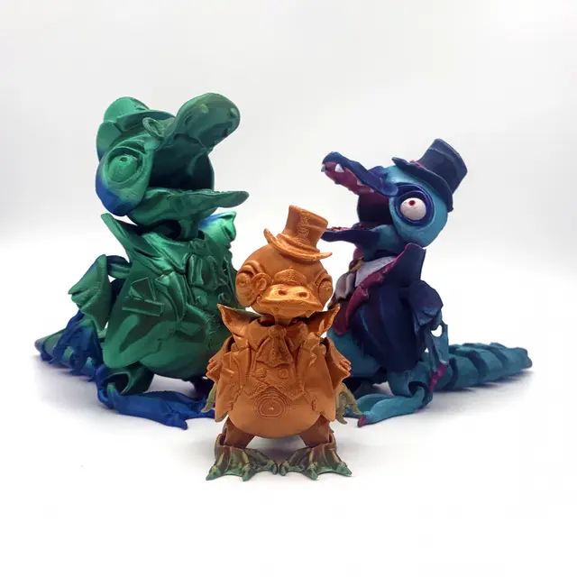 图片[2]-【恐怖系列】53.鸭嘴兽 Count_PlatypusPLANET STL-3D合纵社-3D打印模型STL格式3mf格式免费下载！