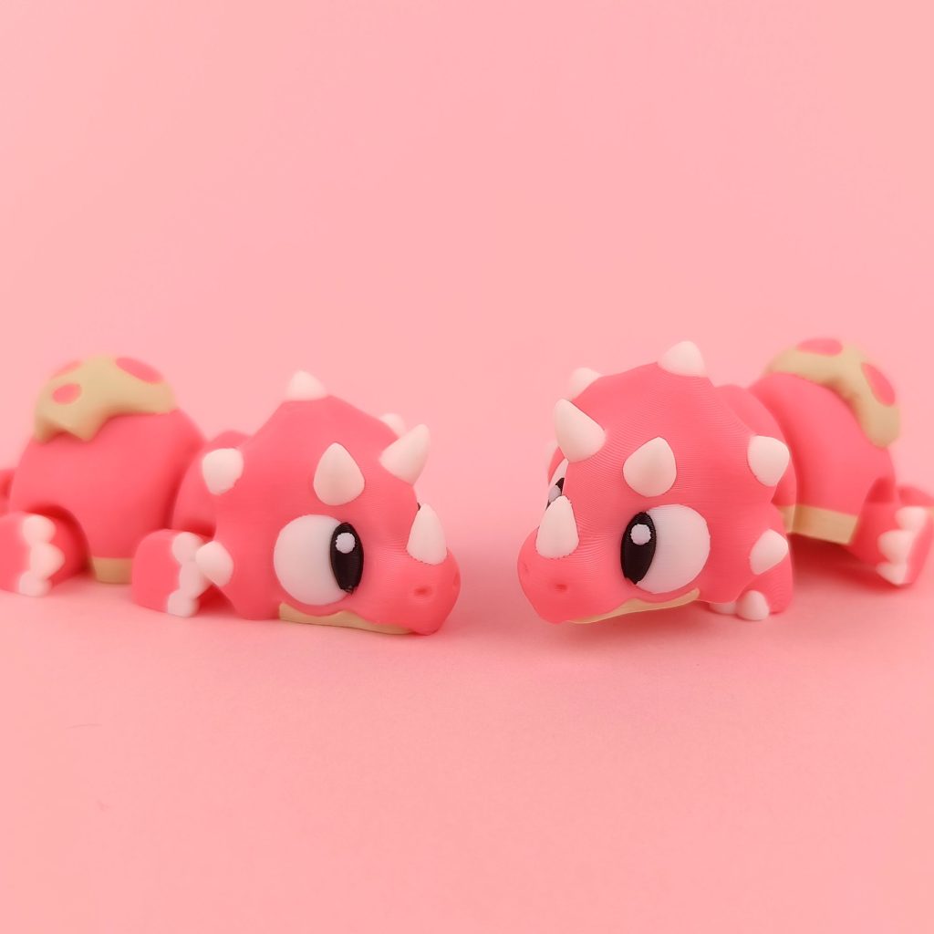 图片[3]-蛋壳三角龙 Flexi Baby Triceratops Print-in-place-3D合纵社-3D打印模型STL格式3mf格式免费下载！