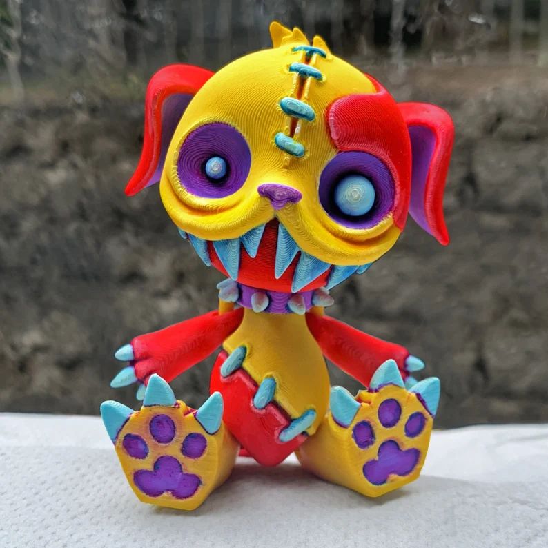 图片[3]-【恐怖系列】17.恐怖狗-3D合纵社-3D打印模型STL格式3mf格式免费下载！