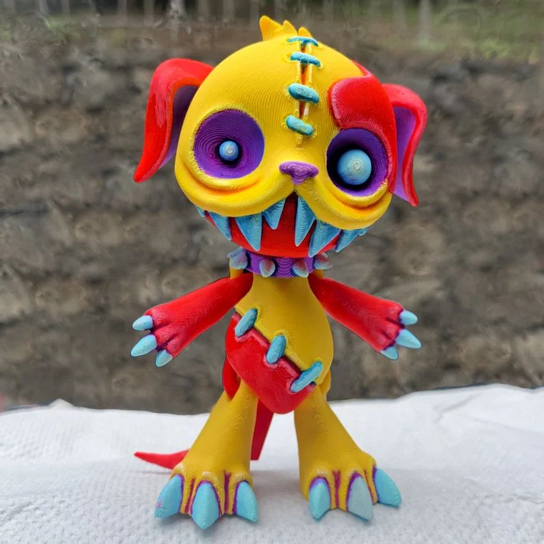 图片[2]-【恐怖系列】17.恐怖狗-3D合纵社-3D打印模型STL格式3mf格式免费下载！