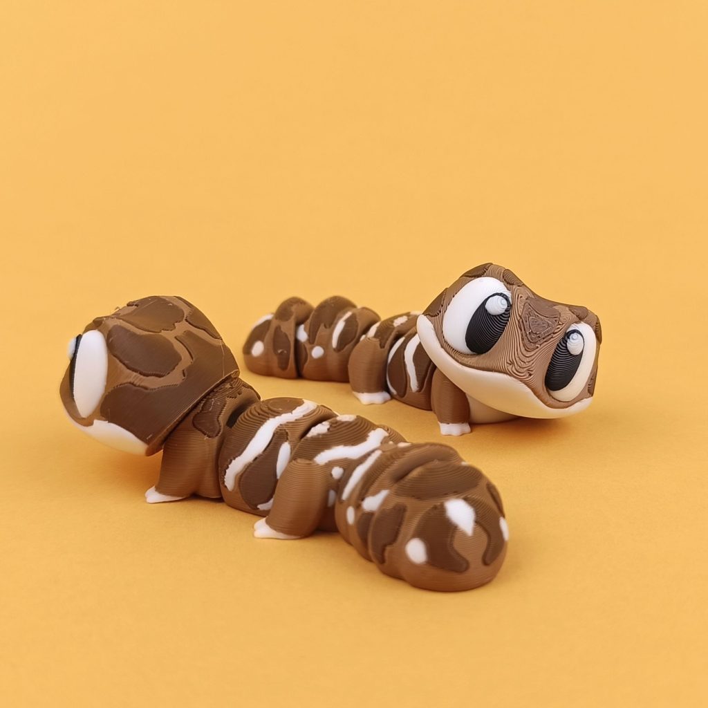 图片[4]-壁虎 Flexi Gecko Print-in-place-3D合纵社-3D打印模型STL格式3mf格式免费下载！