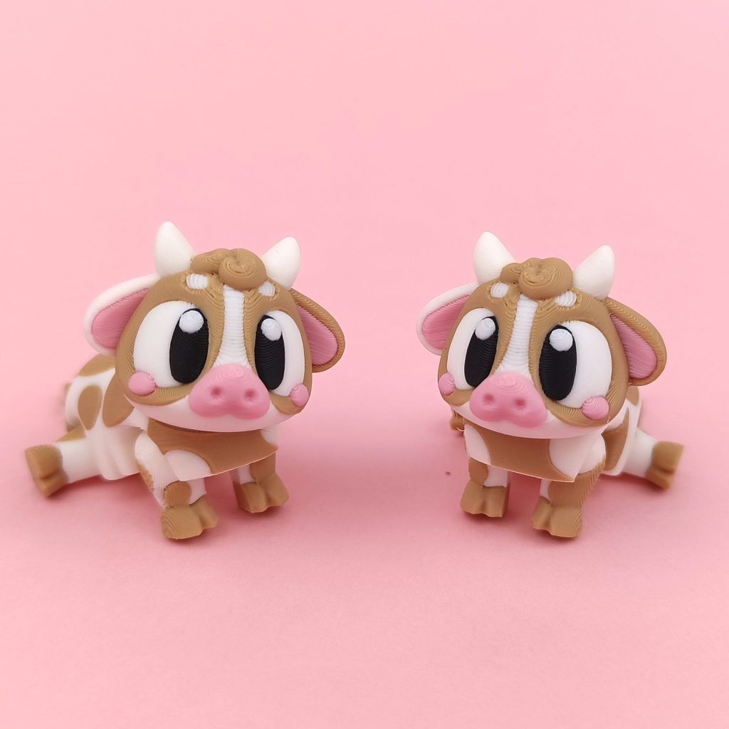 图片[4]-小奶牛 Flexi Cow Print-in-place-3D合纵社-3D打印模型STL格式3mf格式免费下载！