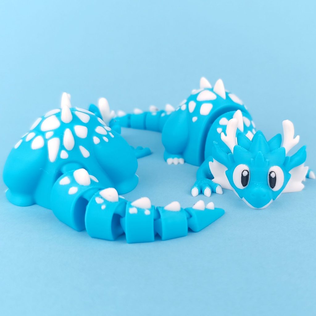 图片[4]-雪龙 Flexi Dragon Print-in-place-3D合纵社-3D打印模型STL格式3mf格式免费下载！