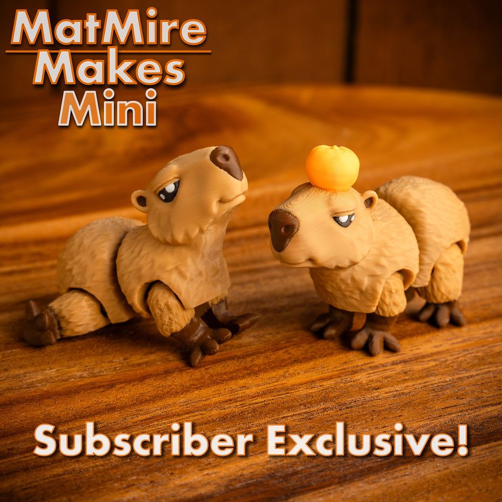 图片[3]-卡皮巴拉 卡通  MMMini_Capybara-3D合纵社-3D打印模型STL格式3mf格式免费下载！